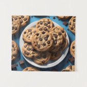 Chocolate Chip Cookies Wandkleed (Voorkant (horizontaal))