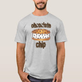 Chocolate Chip Ice Cream Sandwich T-Shirt (Voorkant)