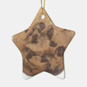 chocolate-chip-koekje- keramisch ornament (Links)