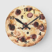 Chocolate Chip Koekje Ronde Klok (Voorkant)