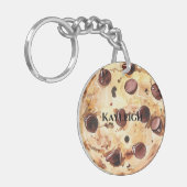 Chocolate Chip Koekje  Sleutelhanger (Voorkant Links)