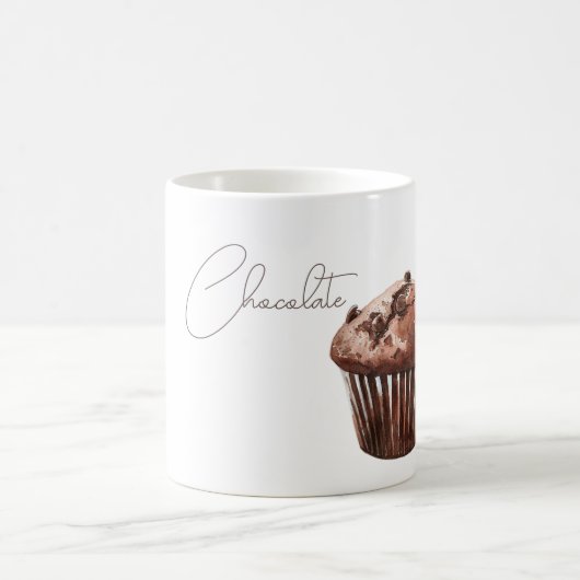 Chocolate Chip Muffin Cupcake Koffiemok (Center)