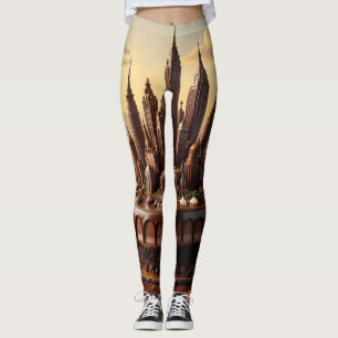 Chocolate City Leggings / Kousen