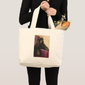 "Chocolate Cocker Spaniel"-Canvas tas voor honingk (Voorkant (product))