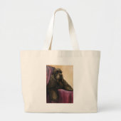 "Chocolate Cocker Spaniel"-Canvas tas voor honingk (Voorkant)