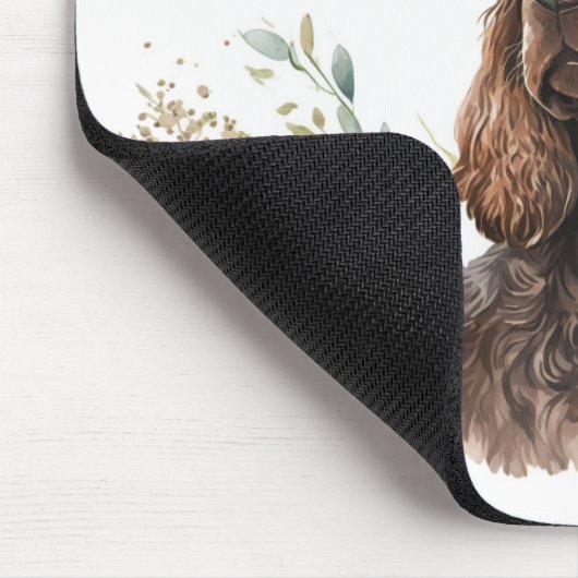 Chocolate Cocker Spaniel in Lilacs Muismat (Hoek)