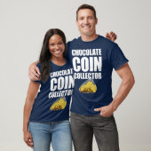 Chocolate Coin Collector Hanukkah Gelt T-shirt (Unisex)