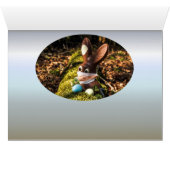 Chocolate Corona Easter Bunny (Binenzijde Horizontaal (Onderkant))