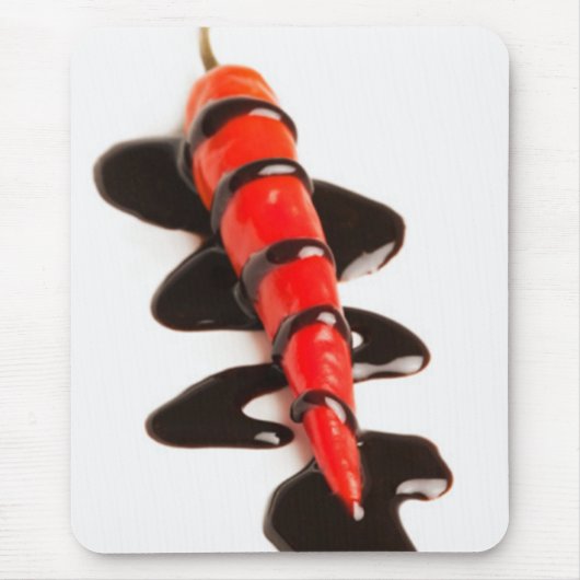 Chocolate Covered Jalapeno Pepper Mousepad Muismat (Voorkant)