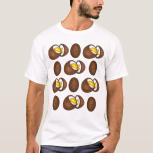 Chocolate Cream Egg Eggs Happy Easter Snoep T-shir T-shirt
