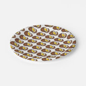 Chocolate Cream Eieren PaaspaasBord Papieren Bordje (Gekanteld)