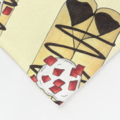 Chocolate Crêpe Pancake Frankrijk Fleece Deken (Hoek)