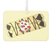 Chocolate Crêpe Pancake Frankrijk Luchtverfrisser (Achterkant)