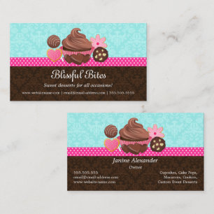 Chocolate Cupcake Cake Poppen Cookies Desserts Visitekaartje