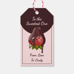 Chocolate Dip Strawberry To the Sweetest One Pink Cadeaulabel