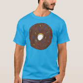 Chocolate Donut Doughnut Donuts Sprinkles T-shirt (Voorkant)