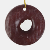 Chocolate Donut Keramisch Ornament (Voorkant)