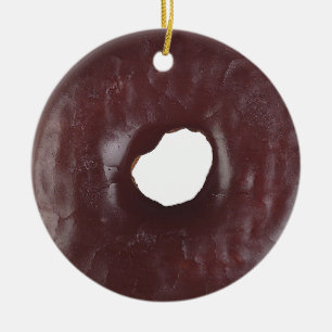 Chocolate Donut Keramisch Ornament