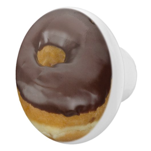 Chocolate Donut Knob Keramische Knop (Rechts)