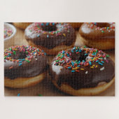 Chocolate Donuts Legpuzzel (Horizontaal)