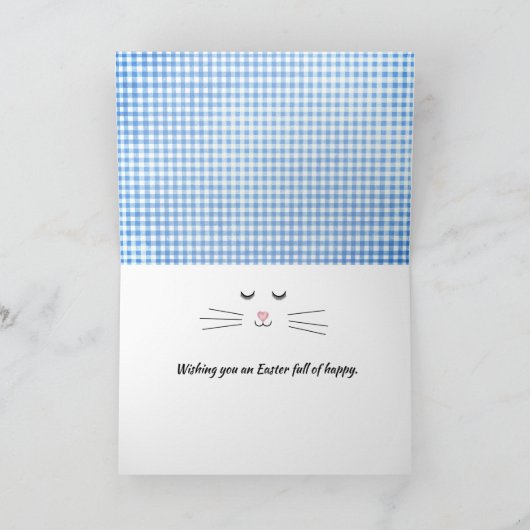 Chocolate Easter Bunnies Humor Kaart (Binnen)