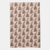 Chocolate Easter Bunny Theedoek (Verticaal)