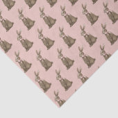 Chocolate Easter Bunny Tissuepapier (Detail)