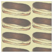 Chocolate Eclair Custard Dessert Bakery Pastries Stof (Close Up)
