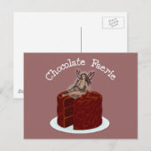 Chocolate Faerie Briefkaart (Voorkant / Achterkant)