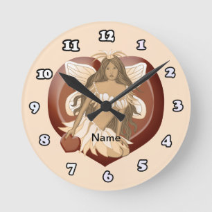 Chocolate Fairy Ronde Klok