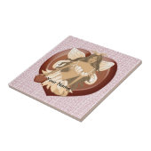 Chocolate Fairy tegel Tegeltje (Zijkant)