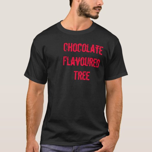 Chocolate Flavoured Tree T-shirt (Voorkant)