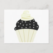 Chocolate frosted cupcake briefkaart (Voorkant)