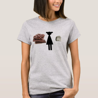 Chocolate Girls Rock! T-shirt