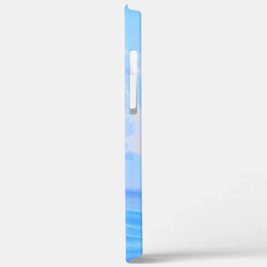 Chocolate Hawaiian Surfing Bunny Paarse Case-Mate iPhone Case (Achterkant / Links)