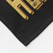 Chocolate Heals The Soul Funny Chocolate Lovers Re Fleece Deken (Hoek)