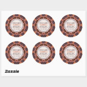 Chocolate Hearts Business Product Sticker (Vel)