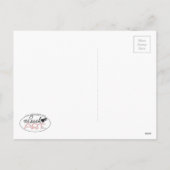 Chocolate Holiday Cheer Feestdagenkaart (Achterkant)