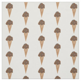 Chocolate Ice Cream bevat patroon Stof