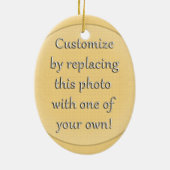 Chocolate Ice Cream Day Keramisch Ornament (Achterkant)