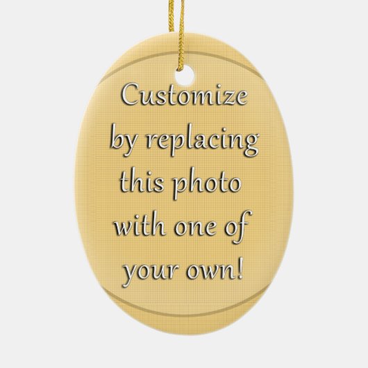 Chocolate Ice Cream Day Keramisch Ornament (Achterkant)