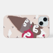 Chocolate ice cream？ iPhone 15 case (Achterkant horizontaal)
