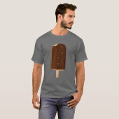 Chocolate Ice Cream Popsiche T-shirt (Voorkant volledig)