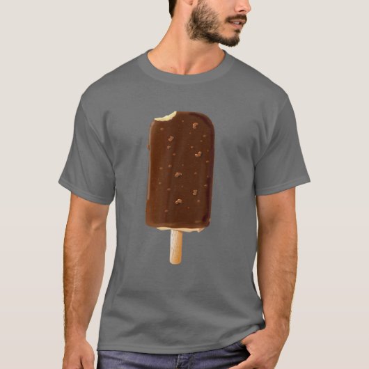 Chocolate Ice Cream Popsiche T-shirt (Voorkant)