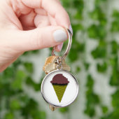 Chocolate Ice Cream Sleutelhanger (Hand)
