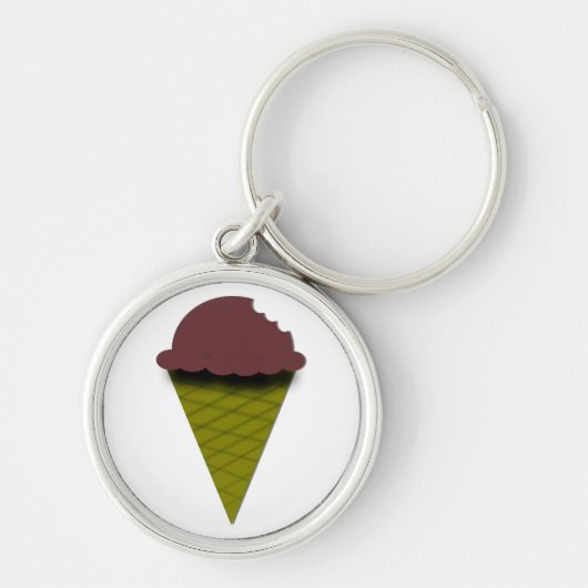 Chocolate Ice Cream Sleutelhanger (Voorkant)