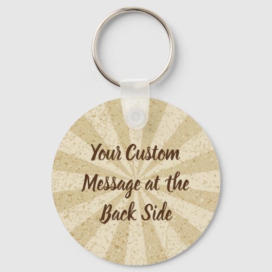 Chocolate Ice Cream Stick Sleutelhanger (Achterkant)