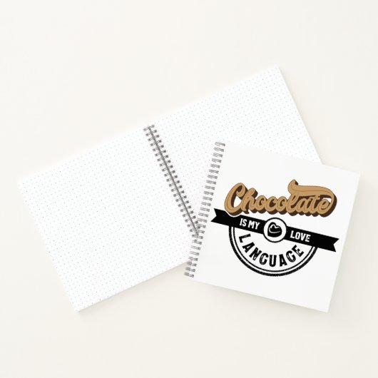 Chocolate is het 'My Love Language Journal' Notitieboek (Binnen)