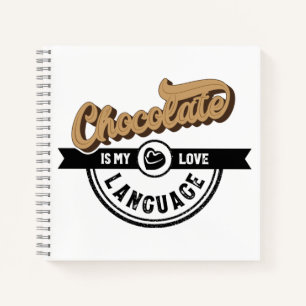 Chocolate is het 'My Love Language Journal' Notitieboek