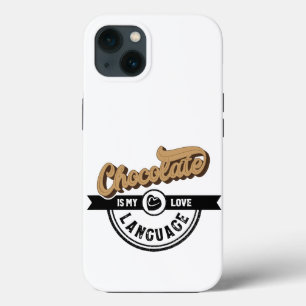 Chocolate is mijn liefdestaal Case-Mate iPhone case